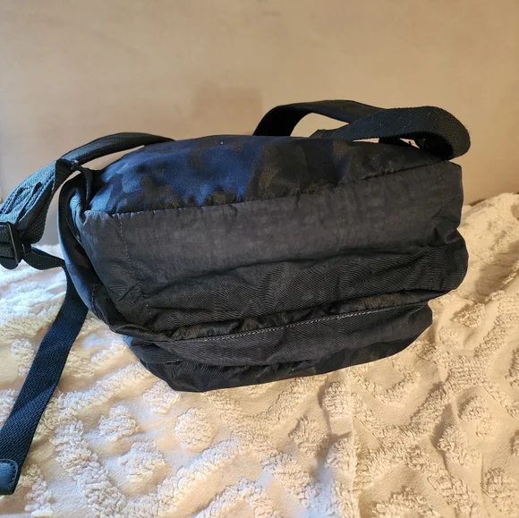 Kipling Seoul Large 15” Laptop Backpack Navy Blue Camo School Book Bag No Ape - Picture 5 of 11